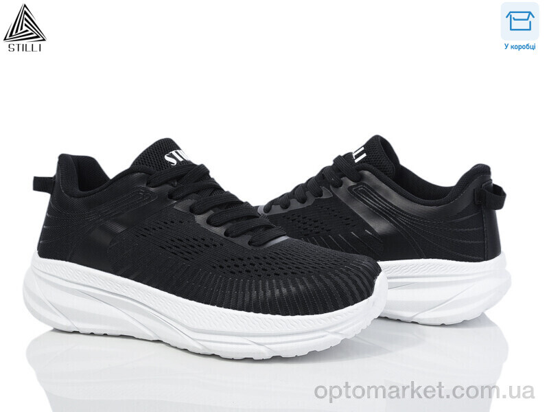 Купить Кросівки жіночі CX540-5 піна Stilli чорний, фото 1