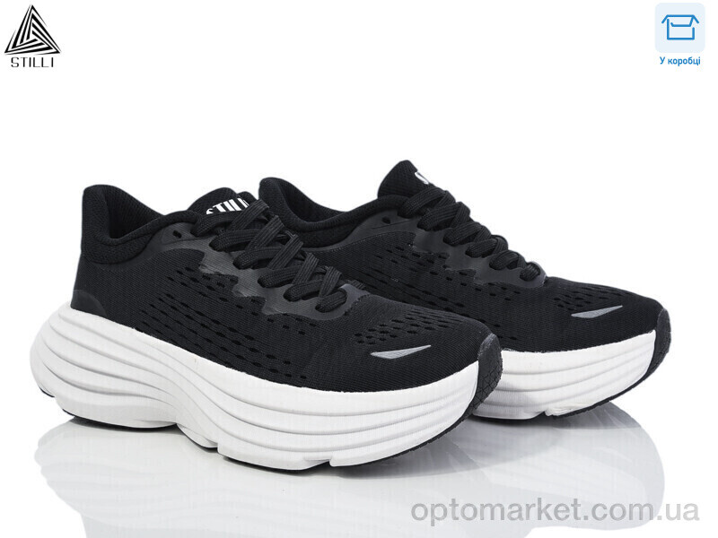 Купить Кросівки жіночі CX550-1 піна Stilli чорний, фото 1