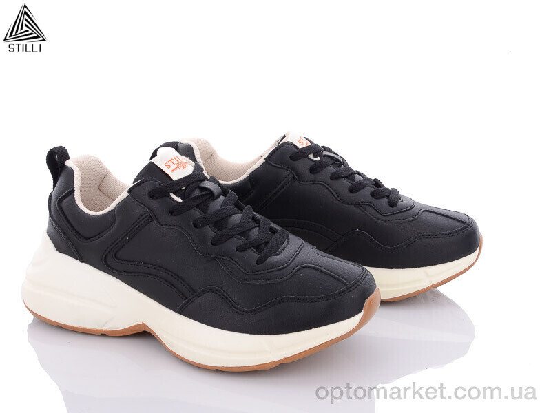 Купить Кросівки чоловічі CX608-2 піна Stilli чорний, фото 1