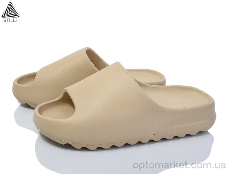 Купить Шльопанці жіночі CX610-4 піна Stilli бежевий, фото 1