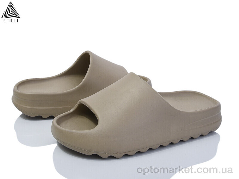 Купить Шльопанці жіночі CX610-8 піна Stilli сірий, фото 1