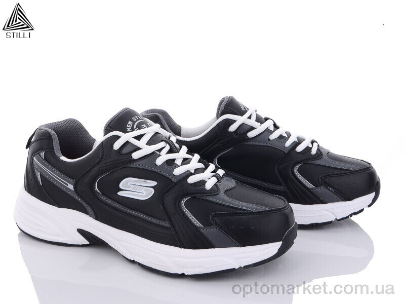 Купить Кросівки чоловічі CX617-18 піна Stilli чорний, фото 1