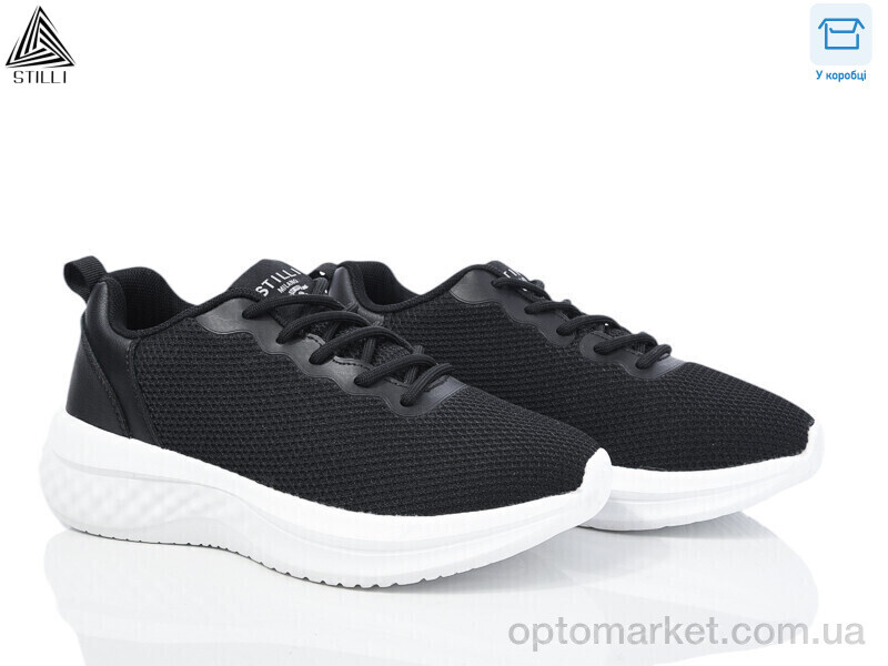Купить Кросівки жіночі CX960-4 піна Stilli чорний, фото 1