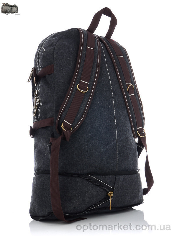 Купить Рюкзак чоловічі 0108 grey Jomolanma сірий, фото 2