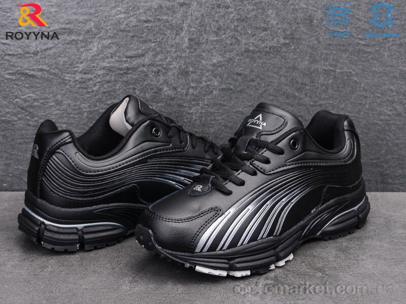 Купить Кросівки жіночі 046C-2 Royyna чорний, фото 2