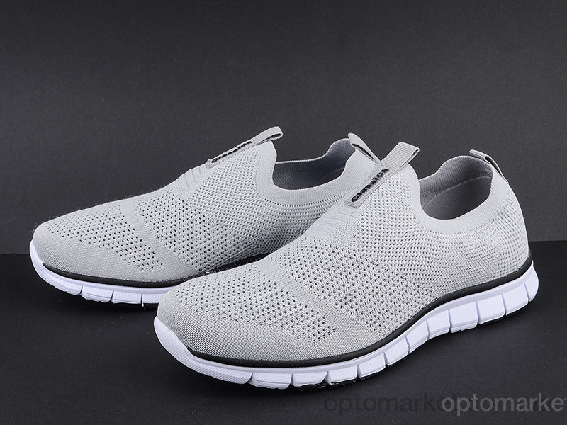 Купить Кроссовки мужчины 1077-1 Classica серый, фото 2