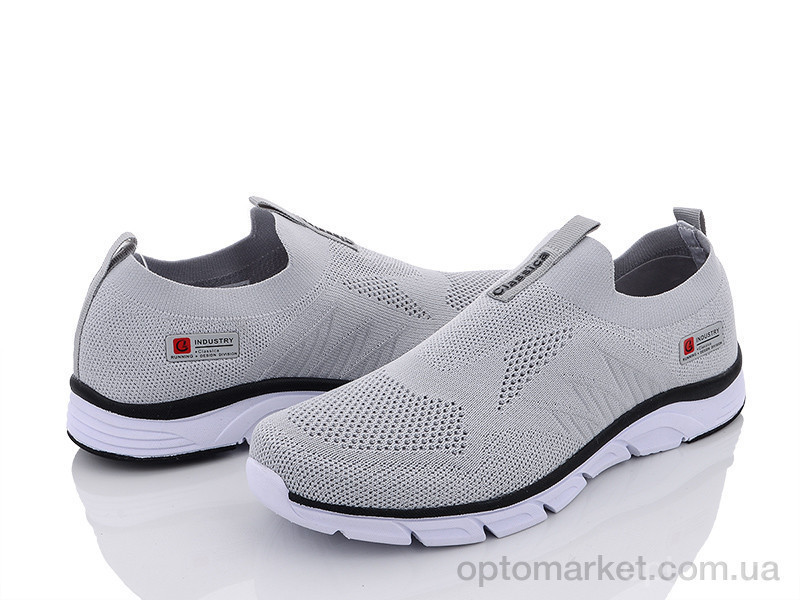 Купить Кроссовки мужчины 1079-1 Classica серый, фото 1