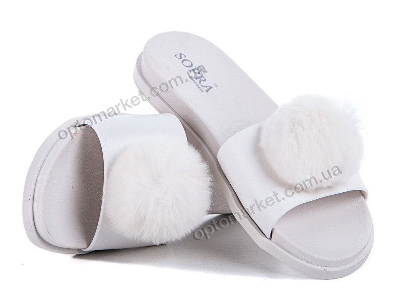 Купить Шлепки женские 126200 Allshoes белый, фото 1