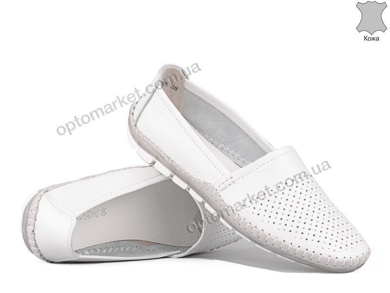 Купить Мокасины женские 140804 Allshoes белый, фото 1