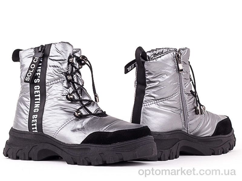 Купить Ботинки женские 147622 Lonza серый, фото 1