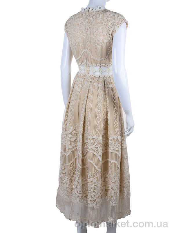 Купить Платье женские 15008 beige Behcetti бежевый, фото 2