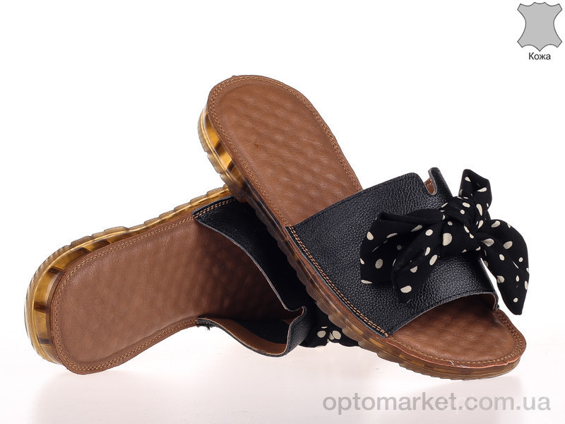 Купить Шлепки женские 150116 Loris Bottega черный, фото 1