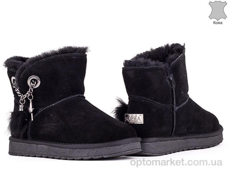 Купить Угги женские 156366 Lonza Черный, фото 1