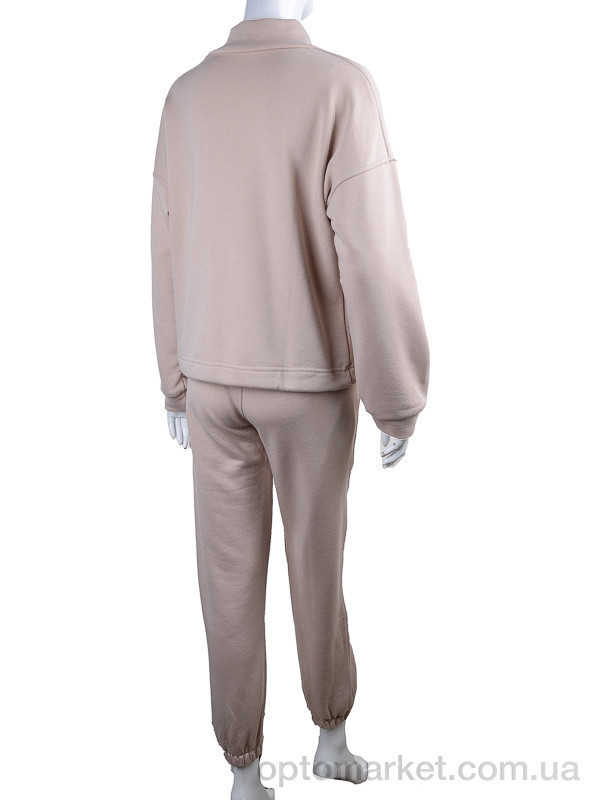 Купить Спортивний костюм жіночі 20-11 бежевий Di.Va бежевий, фото 2