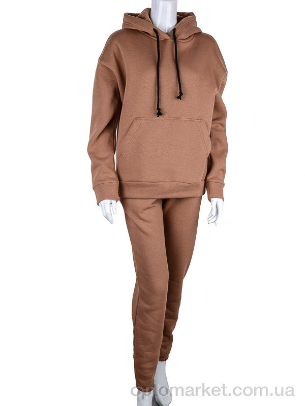 Купить Спортивний костюм жіночі 3002 brown Baldoria коричневий, фото 1