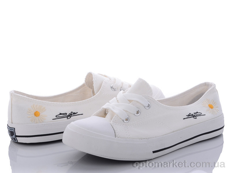 Купить Кеди жіночі 508 white Class Shoes білий, фото 1