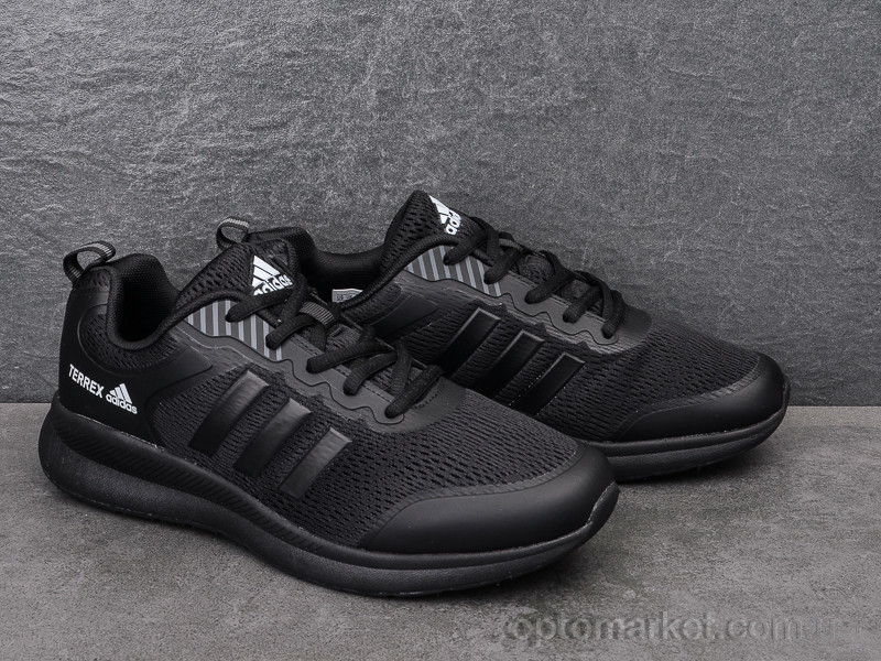 Купить Кроссовки мужчины 5298-5 A.idas черный, фото 3