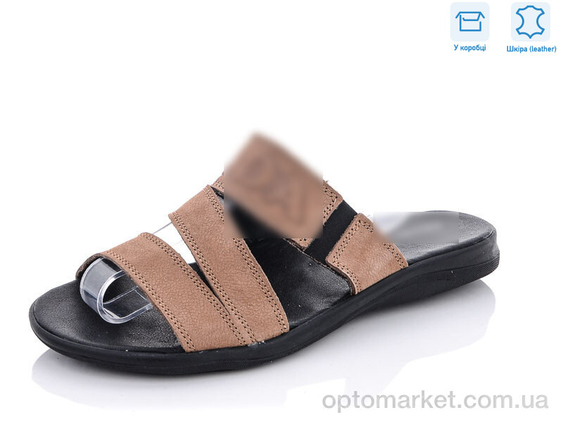Купить Шльопанці чоловічі 5820 P.ada коричневий, фото 1