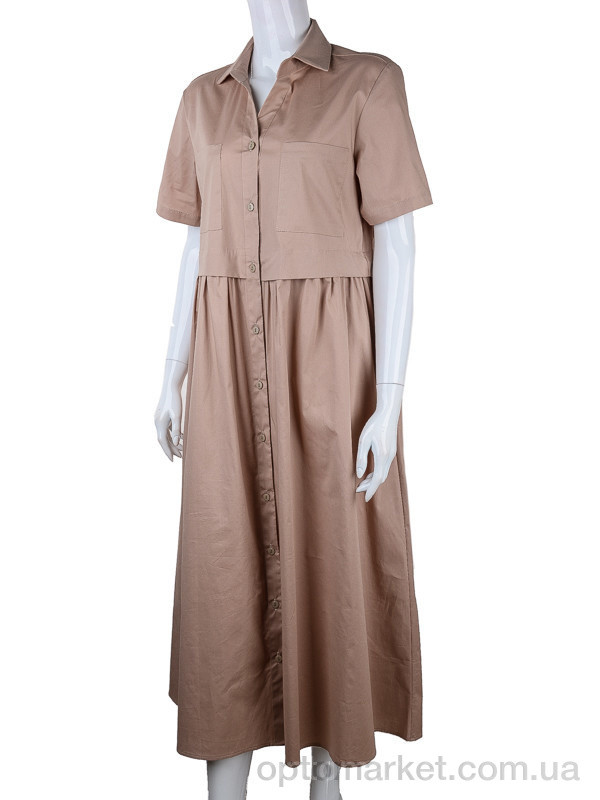 Купить Сукня жіночі 990 beige Vande Grouff бежевий, фото 1