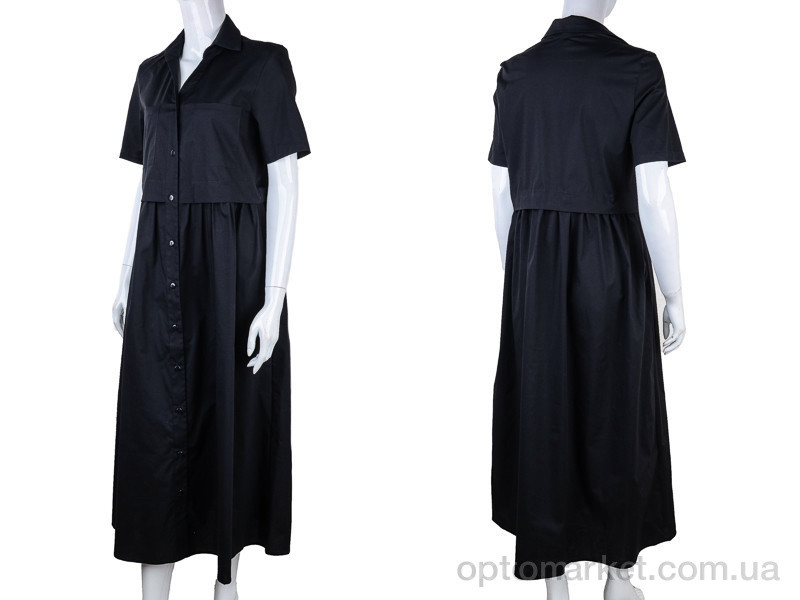 Купить Сукня жіночі 990 black Vande Grouff чорний, фото 3