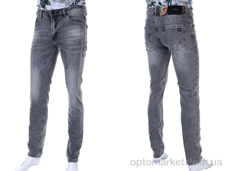 Купить Брюки мужчины A2256 Fang Jeans серый, фото 3