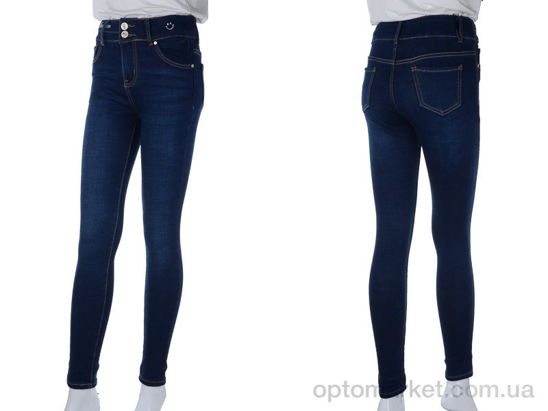 Купить Брюки женские DF589 New jeans синий, фото 3