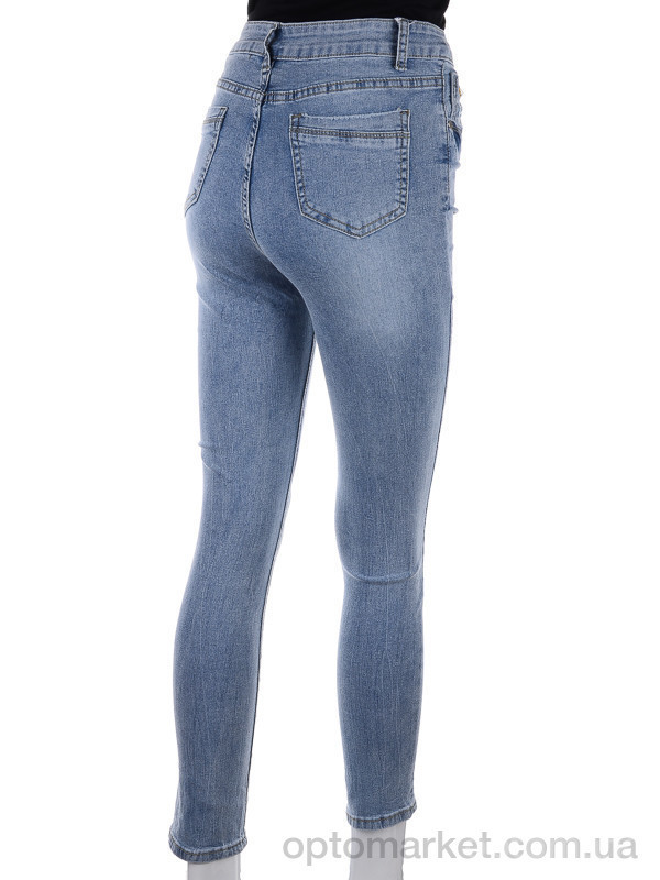 Купить Брюки женские DT628 blue New jeans голубой, фото 2
