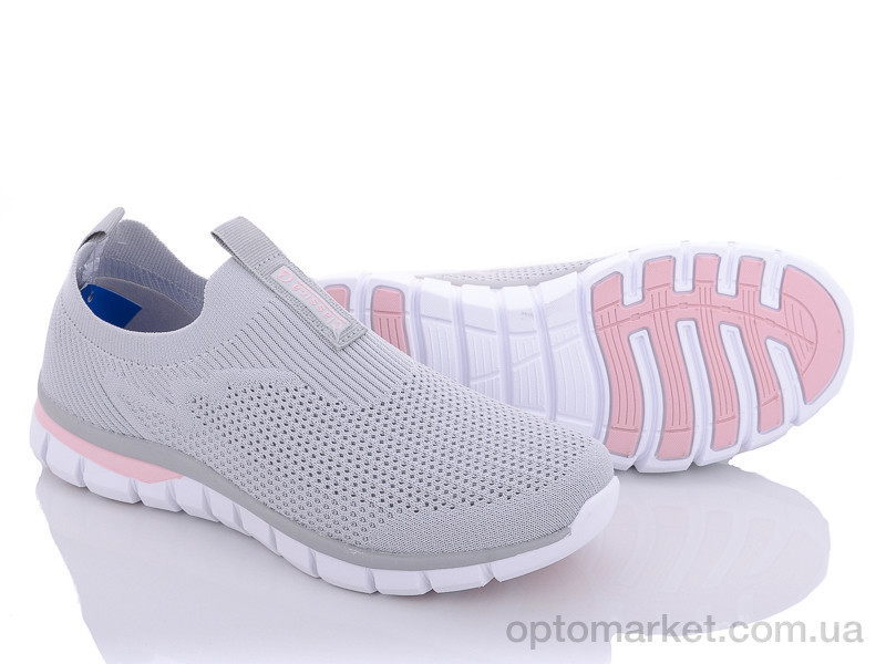 Купить Кроссовки женские B2073-1 Classica серый, фото 1