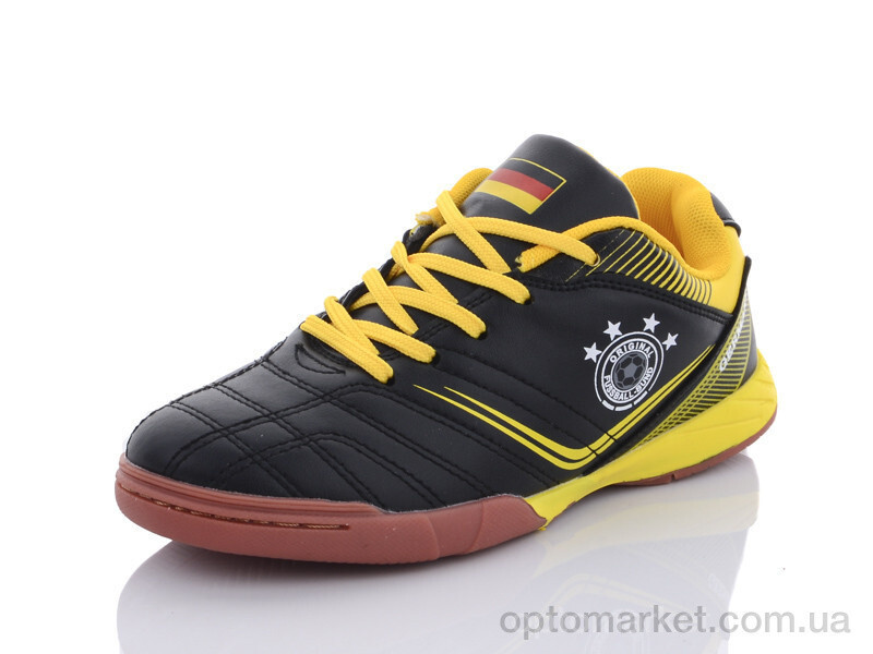 Купить Футбольне взуття дитячі D8009-1Z Demax чорний, фото 1
