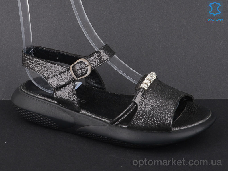 Купить Босоніжки жіночі G227-53-70 G.U.E.R.O. чорний, фото 2