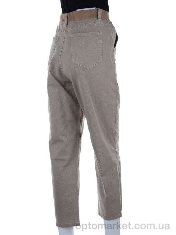Купить Брюки женские G600-7 khaki Saint Wish бежевый, фото 2