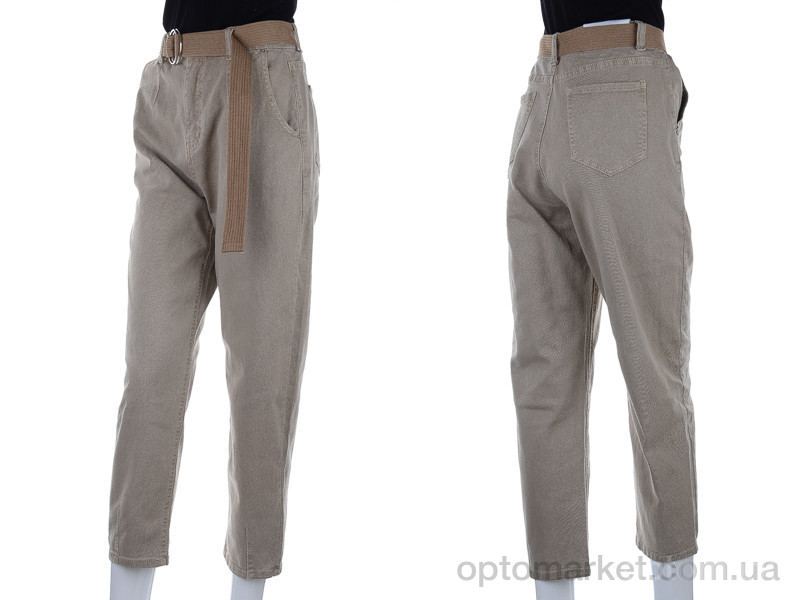 Купить Брюки женские G600-7 khaki Saint Wish бежевый, фото 3