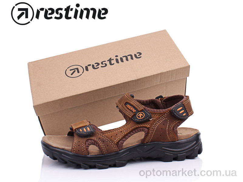 Купить Сандалі дитячі NWL19117 l.brown Restime коричневий, фото 1