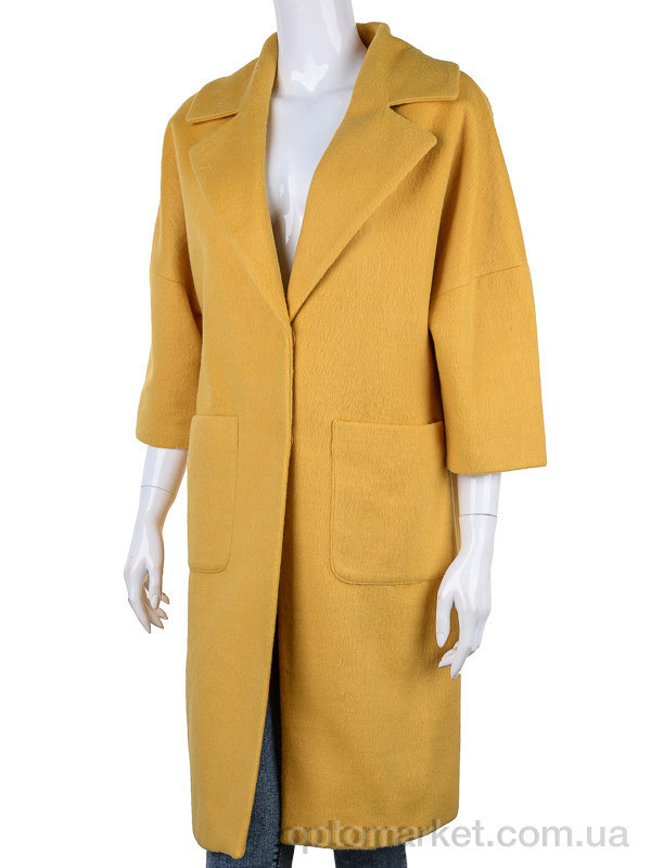 Купить Пальто женские QK4 yellow Buliaiuce желтый, фото 1