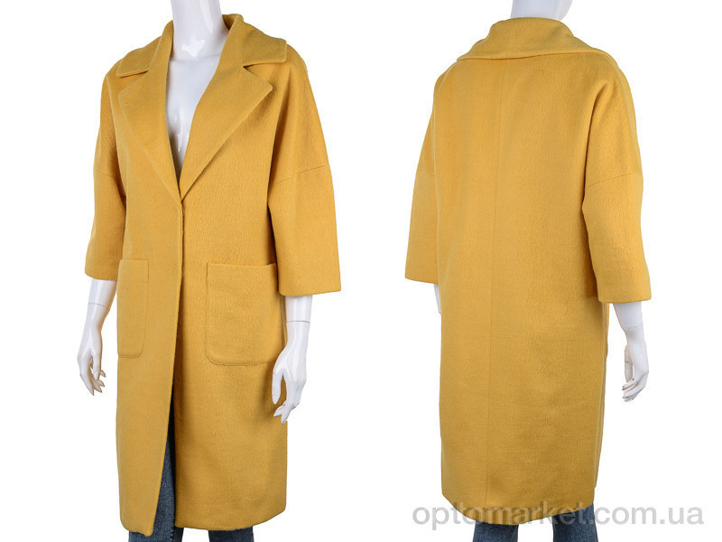 Купить Пальто женские QK4 yellow Buliaiuce желтый, фото 3