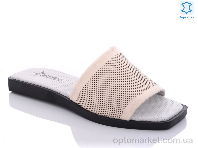 Купить Шльопанці жіночі 002-4 beige Viva Star бежевий, фото 3