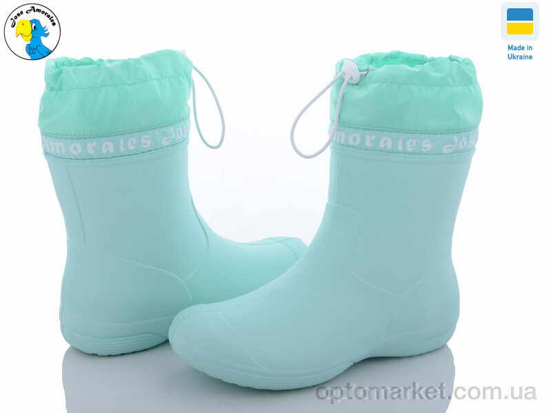 Купить Чоботи з піни жіночі 119245 l.green Jose Amorales зелений, фото 2