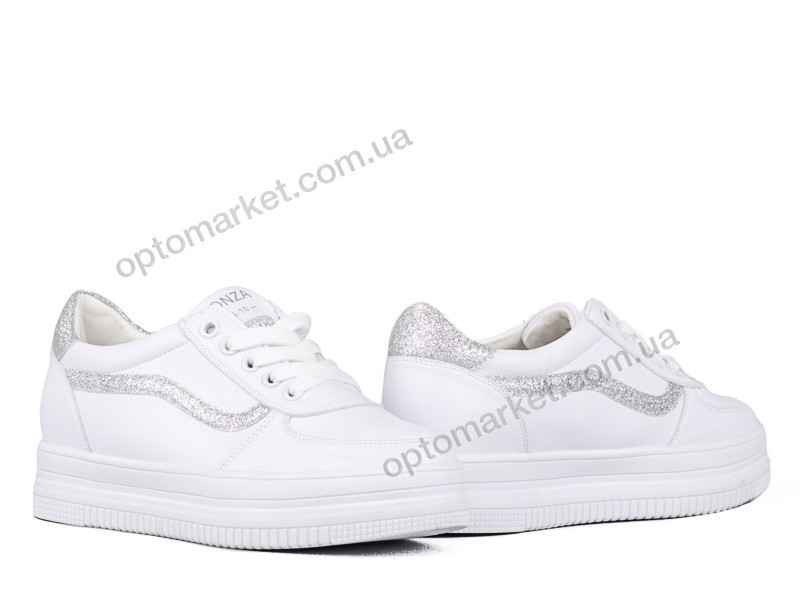 Купить Кроссовки женские 143520 Lonza белый, фото 2