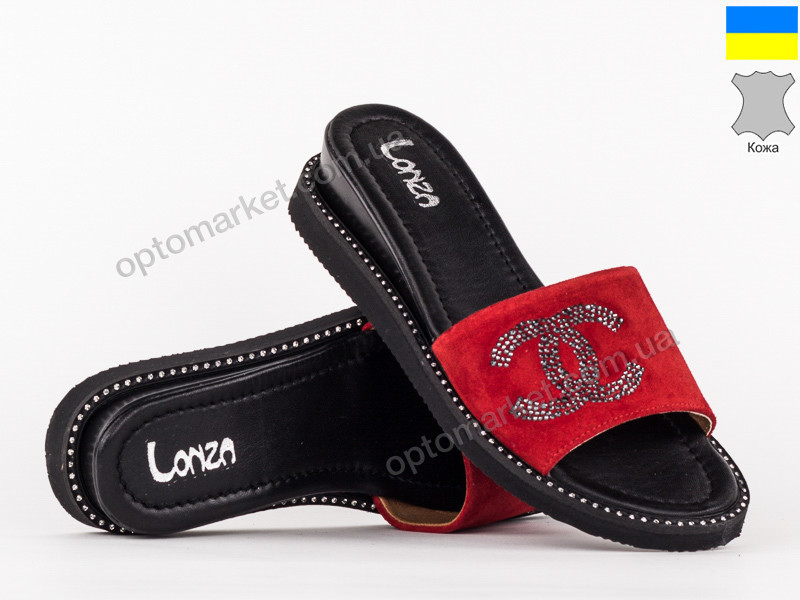 Купить Шлепки женские 145003 Lonza красный, фото 2