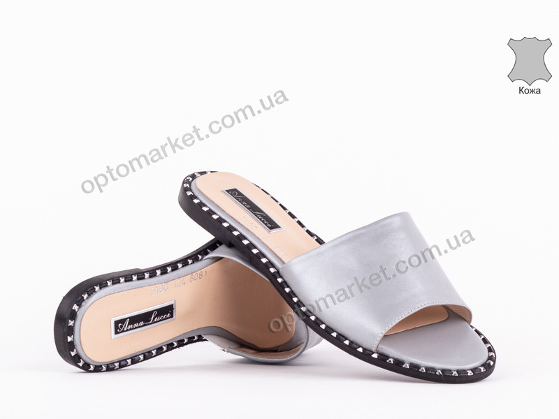 Купить Шлепки женские 146072 Anna Lucci Серый, фото 2