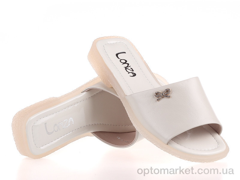 Купить Шлепки женские 149875 Lonza бежевый, фото 2