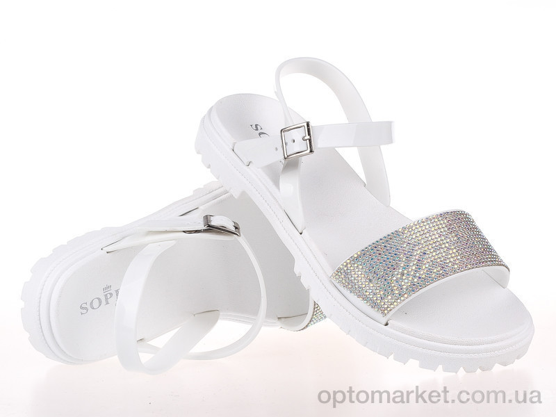 Купить Босоножки женские 152463 Sopra белый, фото 2