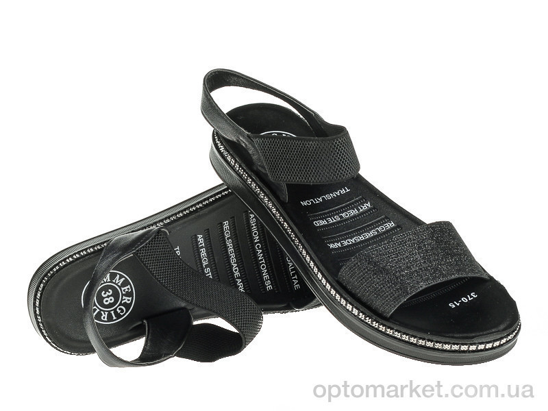 Купить Босоножки женские 152729 Summergirl черный, фото 2