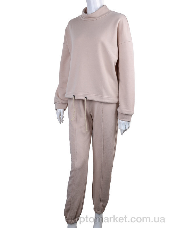 Купить Спортивний костюм жіночі 20-11 бежевий Di.Va бежевий, фото 5