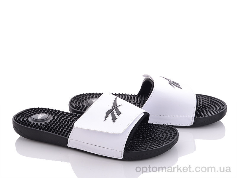 Купить Шлепки мужчины 6726-1 Reebok белый, фото 3