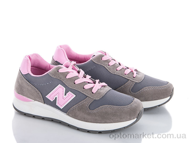 Купить Кросівки жіночі 702 grey-pink Class Shoes сірий, фото 2