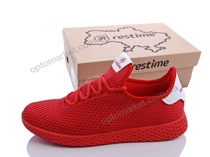 Купить Кроссовки мужчины PML19169 red-white Restime красный, фото 2