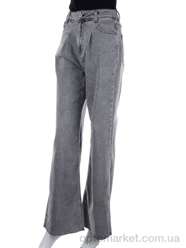 Купить Брюки женские G648-2 black Saint Wish серый, фото 4