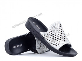 Купить Шлепки женские 141619 Loris Bottega серебряный