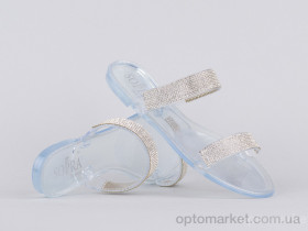 Купить Шлепки женские 143801 Sopra серебряный